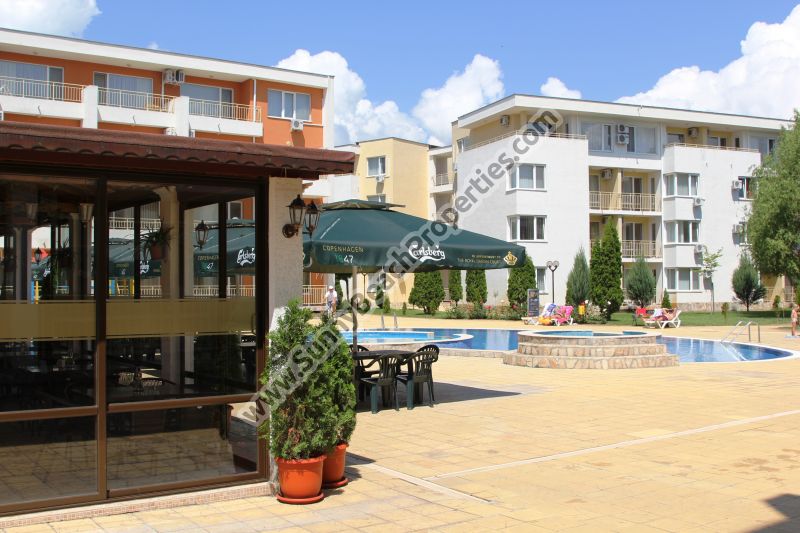 Studio apartment for sale in Nessebar Fort Club 800m. from beach, 500m. from downtown Sunny