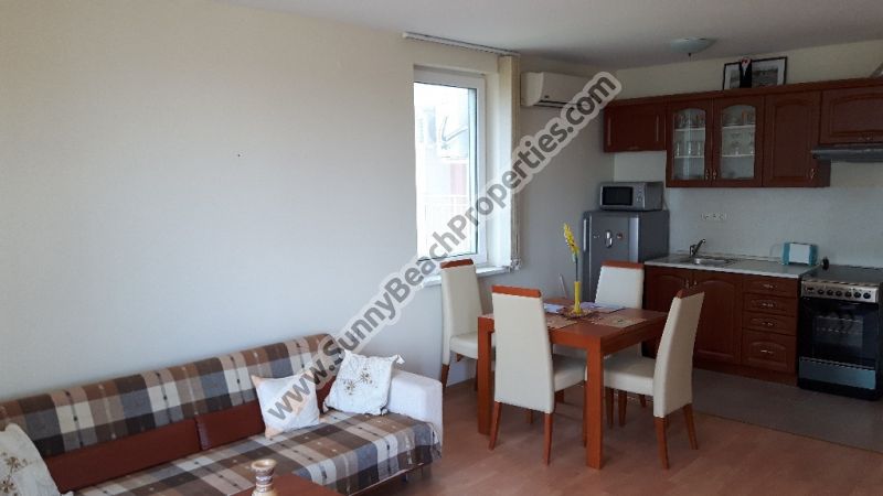 Furnished 1-bedroom apartment for sale in Nessebar Fort Club 800m. from ...