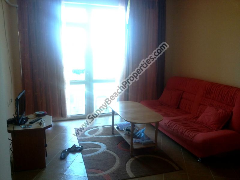 Sea and mountain view furnished 1-bedroom apartment for sale in complex ...