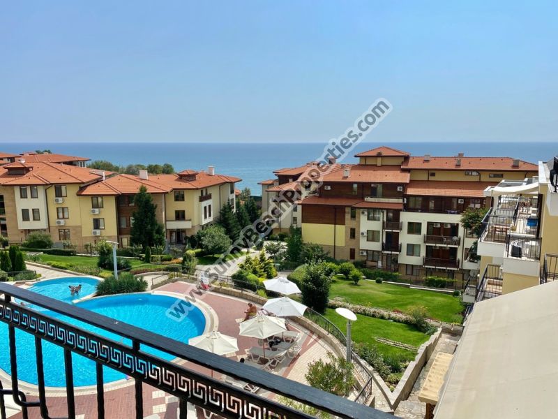 Sea § mountain view luxury furnished 2-bedroom/2-bathroom apartment for sale in beachfront 5***** Garden of Eden Sveti Vlas Bulgaria