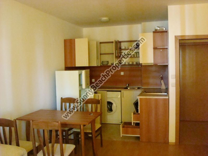 1-bedroom apartment for rent in apart-hotel Yassen 50m from the beach near center Sunny beach, Bulgaria